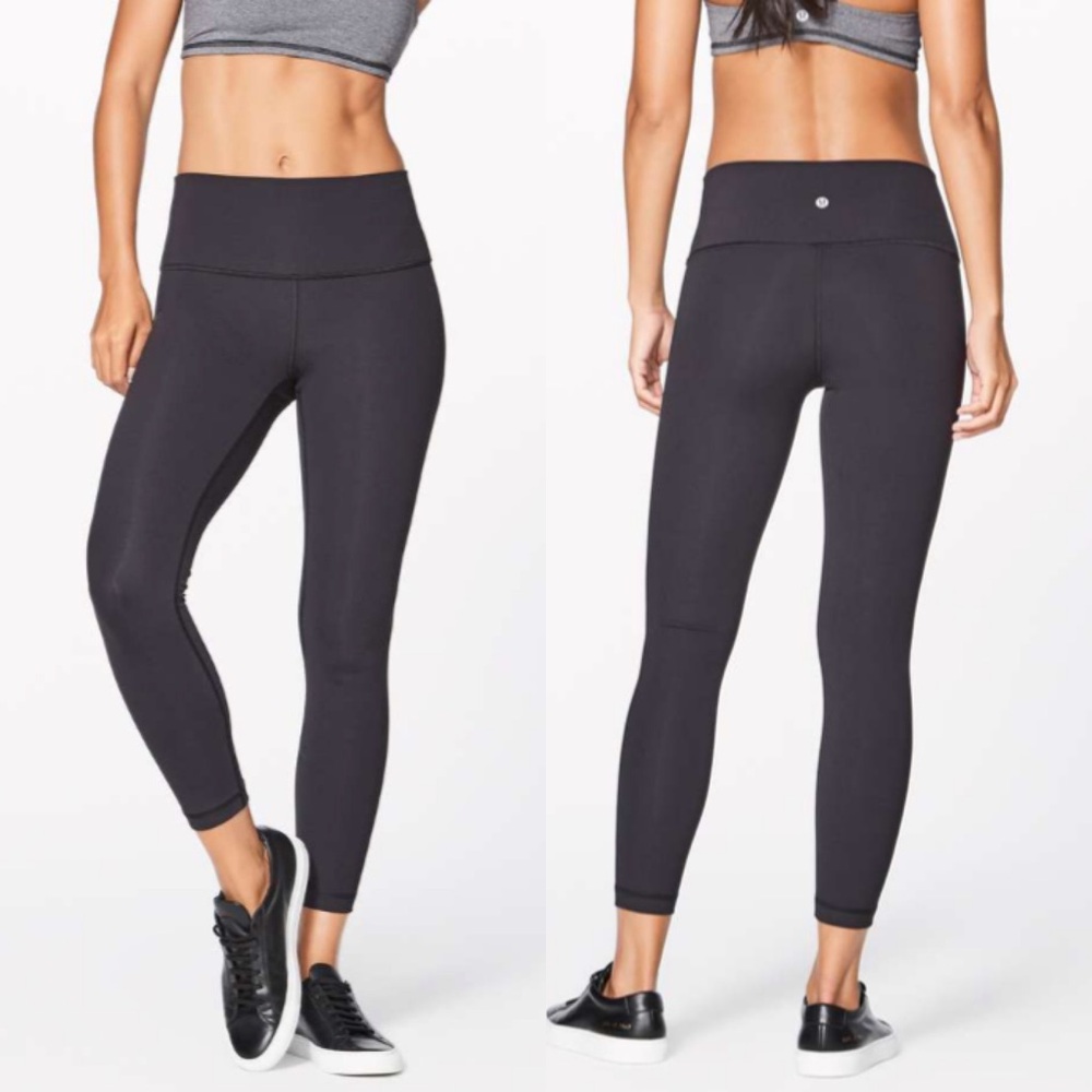 Lululemon Wunder Under Hi-Rise 7/8 Tight *Full-On Luxtreme 25" in Black - Size 2